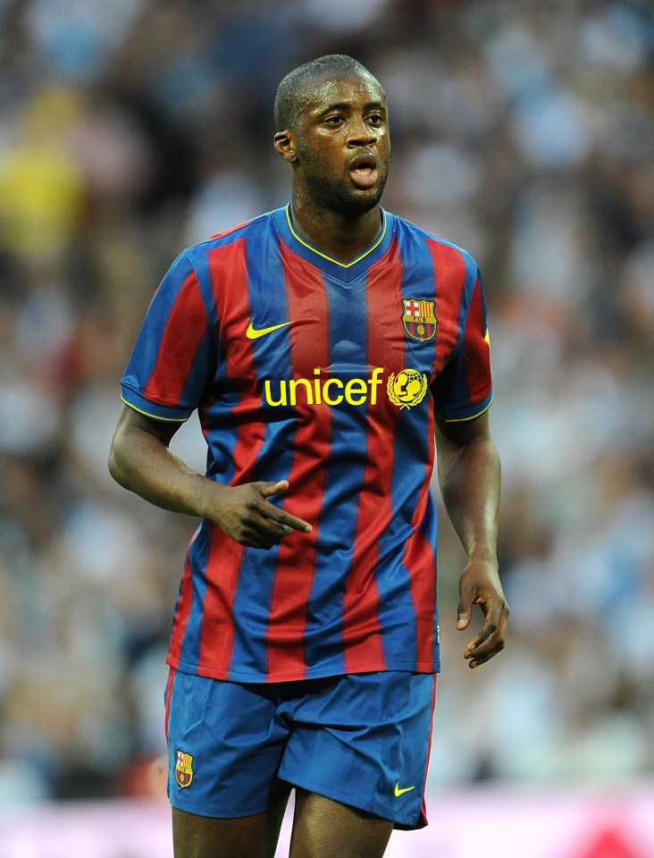  Man City eventually snapped up Yaya Toure from Barcelona