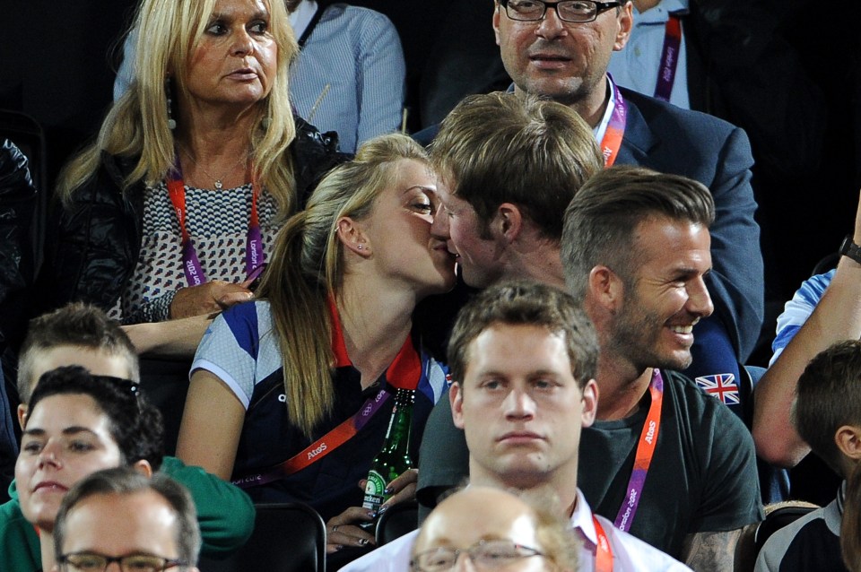  The couple first went public with their relationship after being caught kissing at the London Olympics