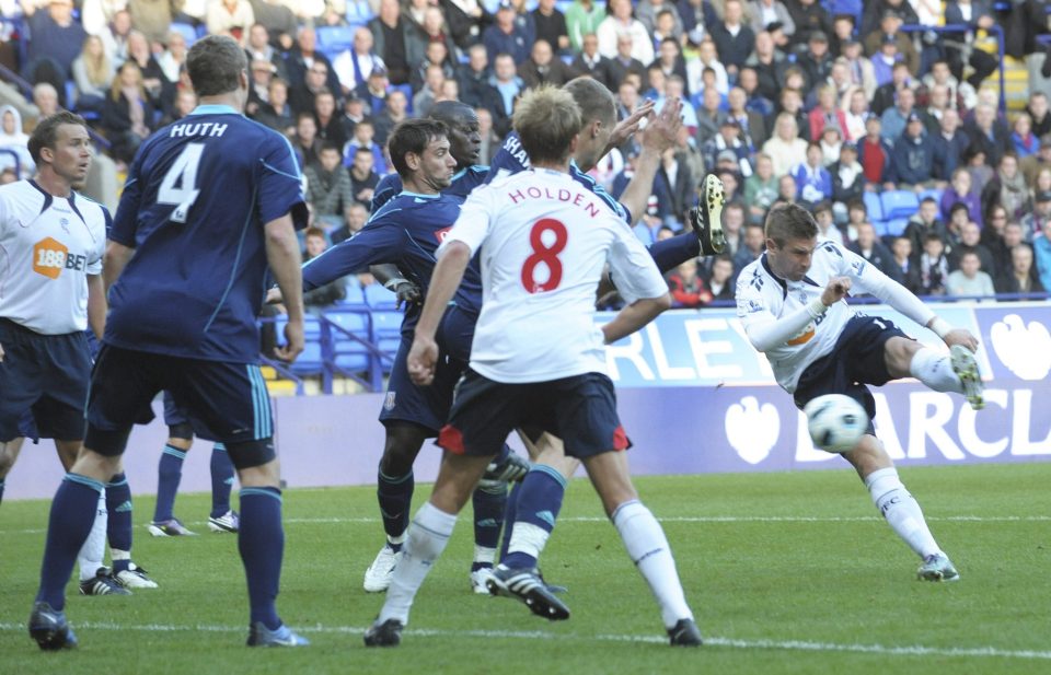  The former Bolton man scored twenty times during his time in Lancashire