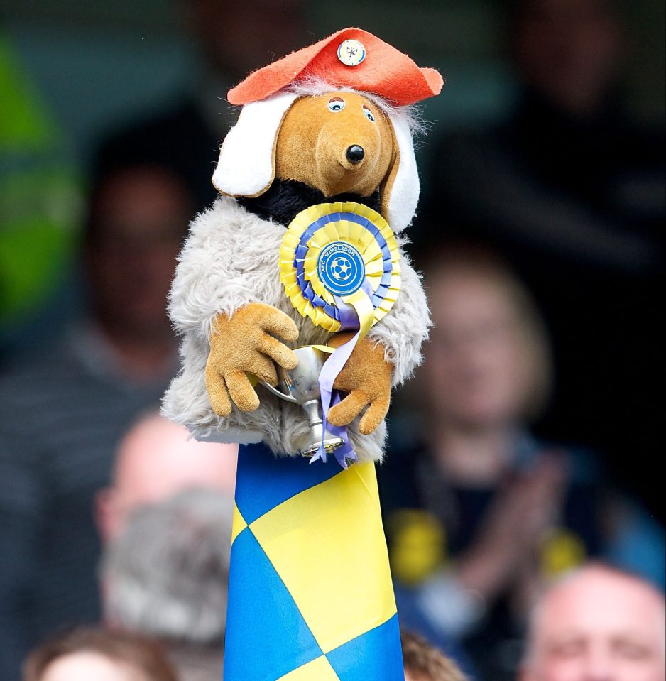  The club are famous for their Womble mascot