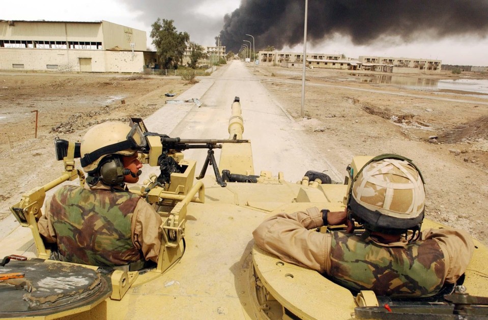 British troops in Iraqi city of Basra