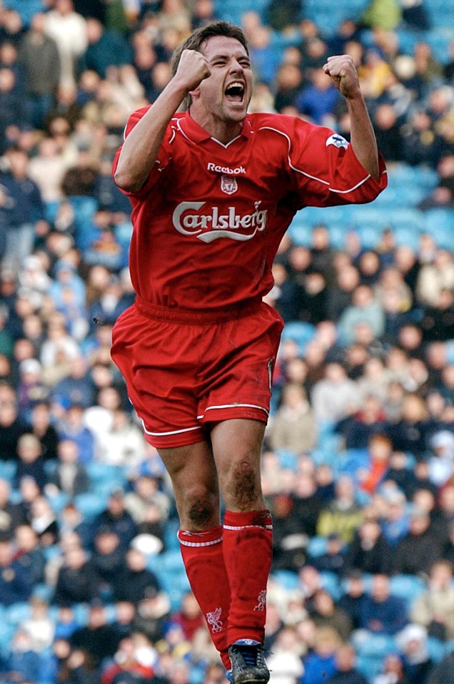 Michael Owen won the Ballon d'Or during his time at Liverpool