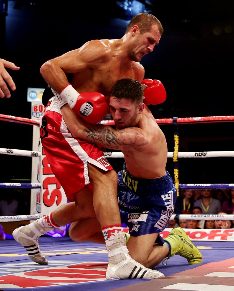  Kovalev proved too strong for Cleverley