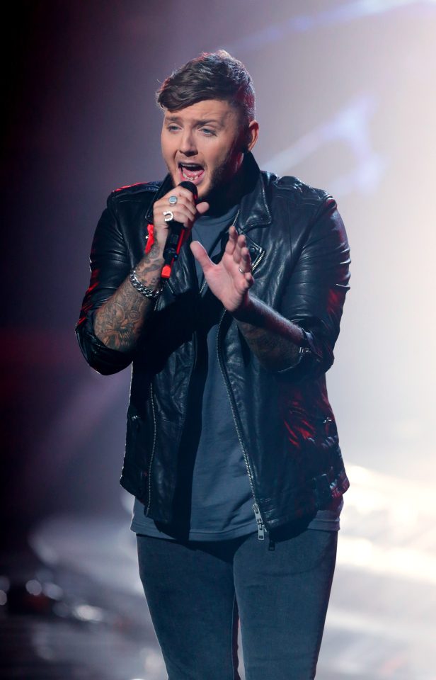  James won X Factor in 2012