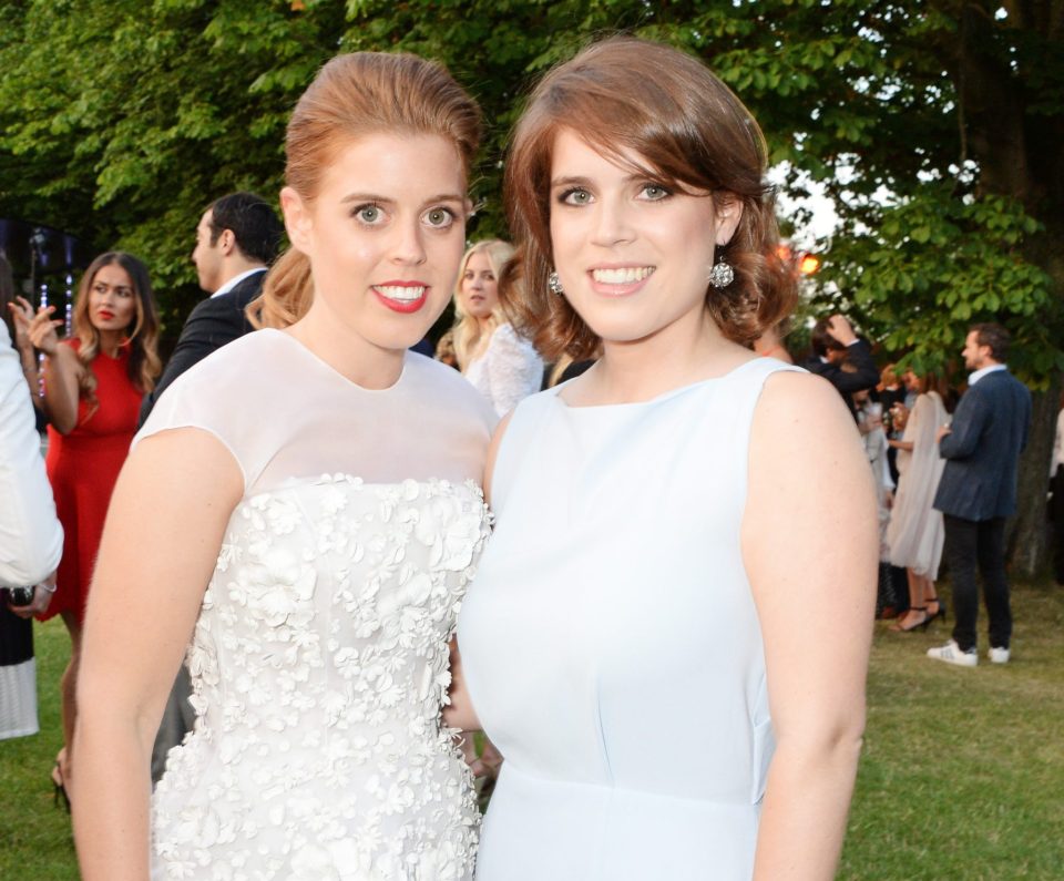  Princesses ... Princess Beatrice, left, and Eugenie