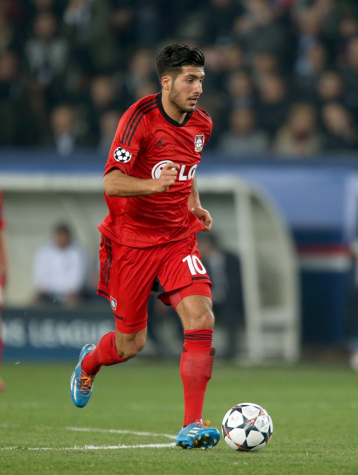  Bayern Munich prospect Emre Can was sold to Bayer Leverkusen