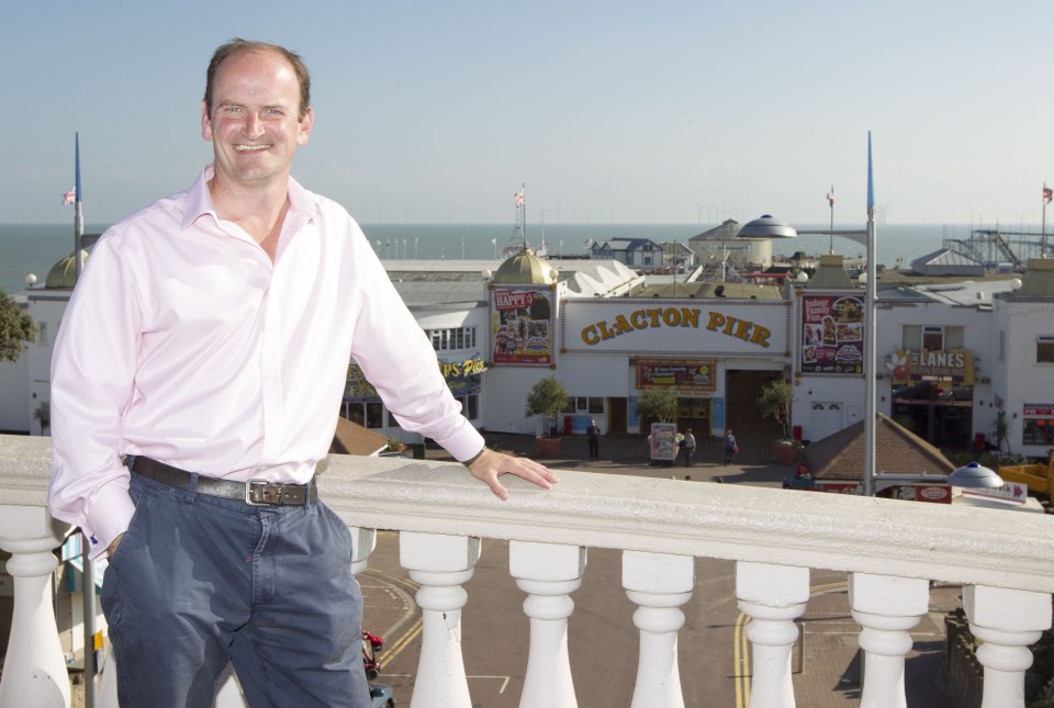  If Douglas Carswell turned round he could see how the Moon is causing the sea to go in and out