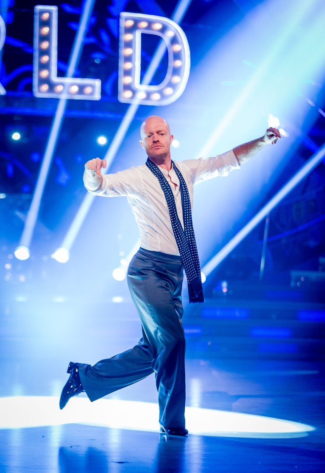 Jake showed off his moves, and his bum, on the 2014 series of Strictly Come Dancing