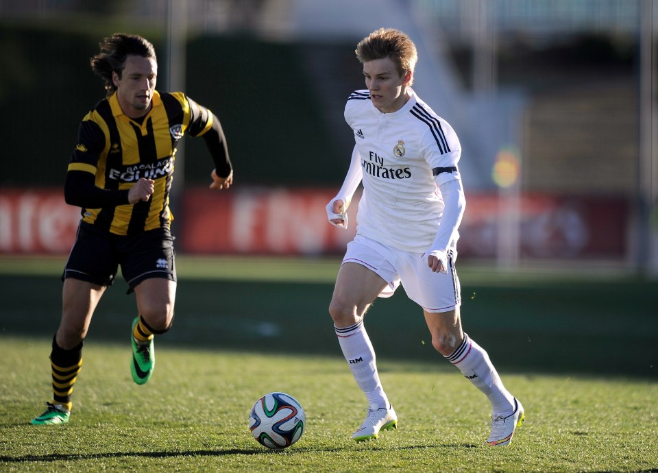  The Real Madrid starlet was tipped as a prodigy at former club Stromsgodset