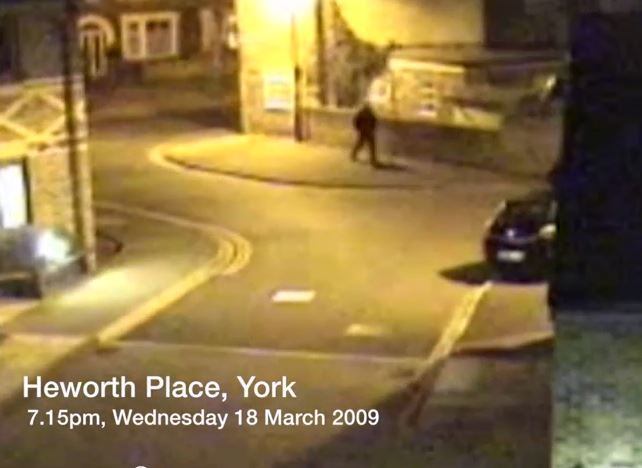  Police released CCTV footage in 2009 of a man they wanted to speak to who was spotted near Claudia Lawrence’s home shortly before she disappeared