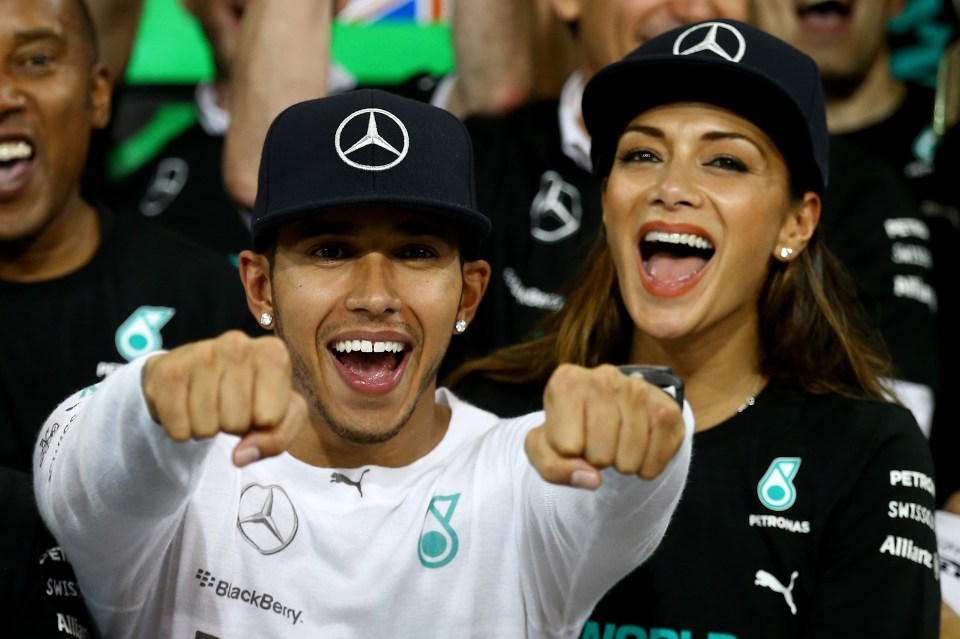  Her eight year romance with F1 ace Lewis Hamilton end last year