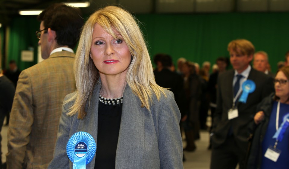  McVey lost her Wirral West seat in the 2015 General Election