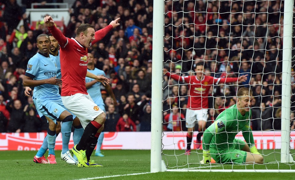  Wayne Rooney is the top goalscorer in Manchester derbies with 11 strikes