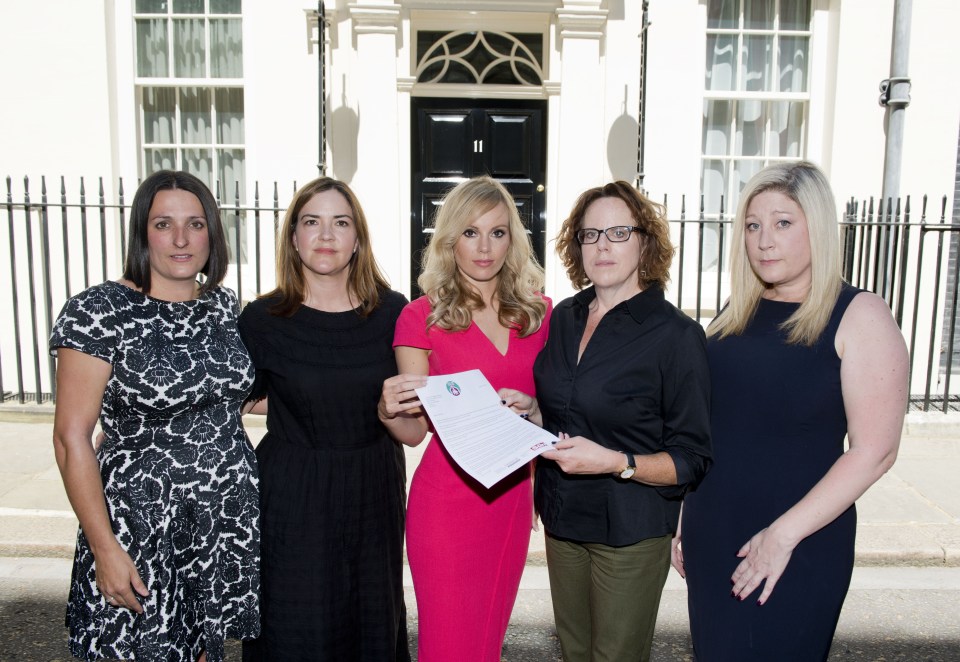  The Sun delivered a petition to Downing Street in conjunction with Women's Aid