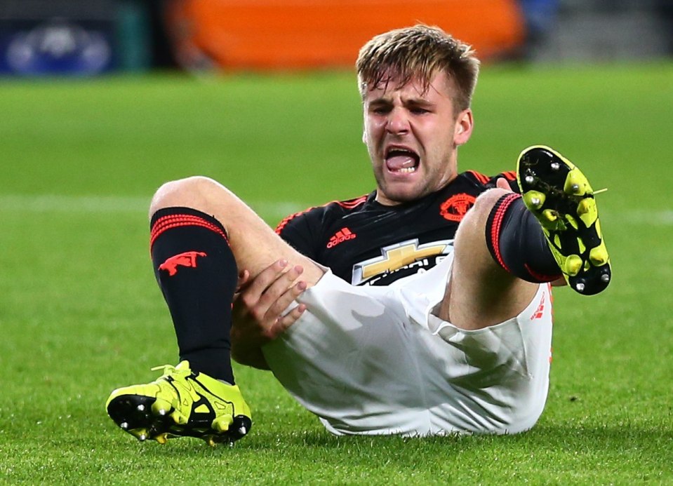  The injury saw Shaw ruled out of England's Euro 2016 campaign