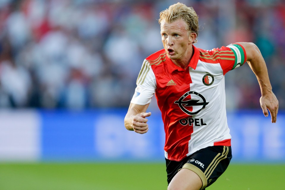  Dirk Kuyt rejoined Feyenoord in 2015 after leaving for Liverpool in 2006