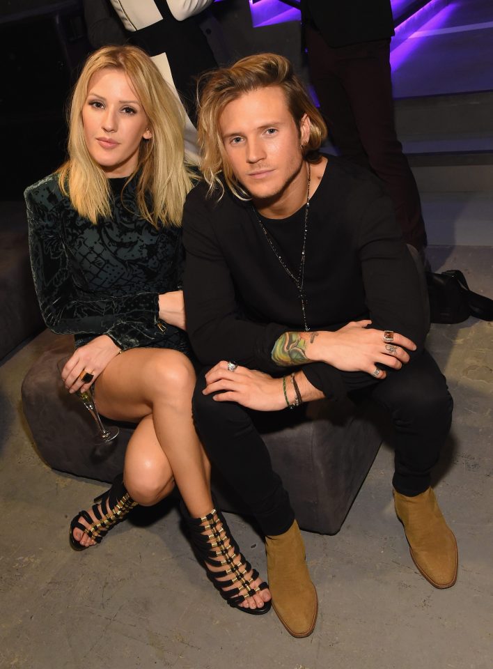  Ellie and Dougie dated for two years before they split