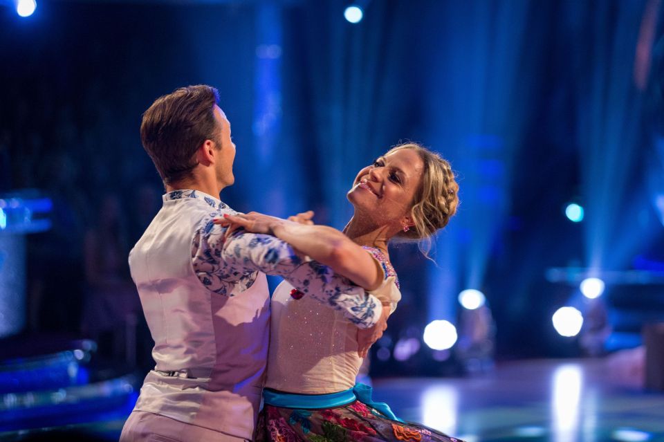  Kellie claims that taking part in Strictly took her mind off getting pregnant