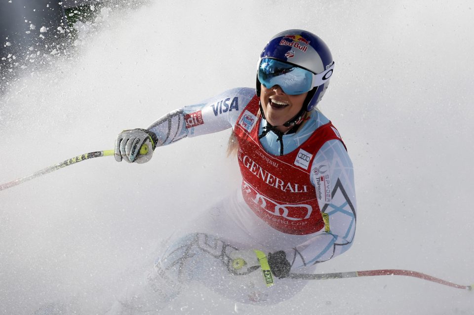  American ski great Lindsey Vonn has won four World Cups