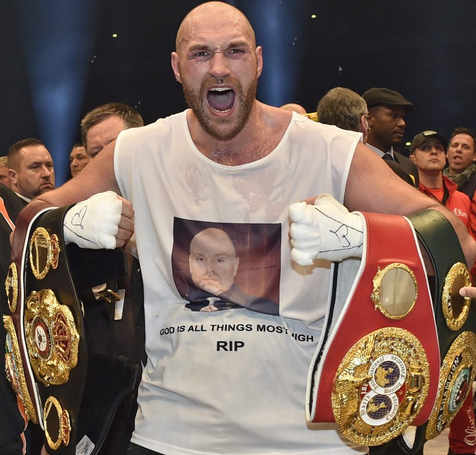  Tyson Fury is causing mayhem...outside of the ring