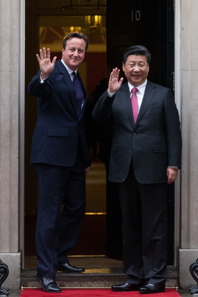  In Downing Street David Cameron and President Xi Jinping discussed how their two countries can work more closely together