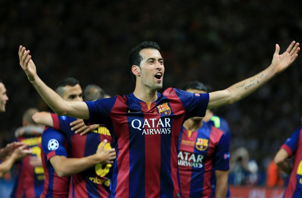 Sergio Busquets major honours Barcelona