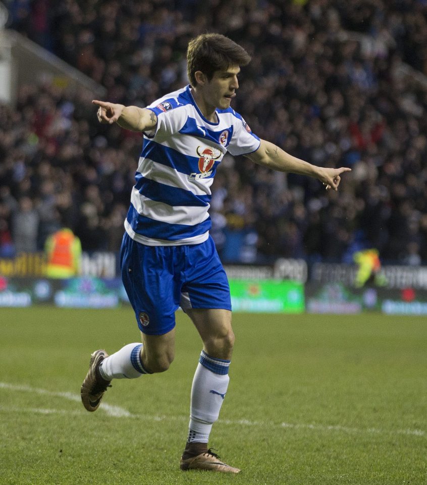  Lucas Piazon spent last year on loan at Championship side Reading