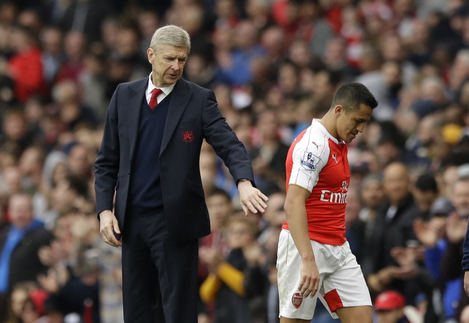 Sanchez is keen to play as much as possible but Wenger is keen on rotation