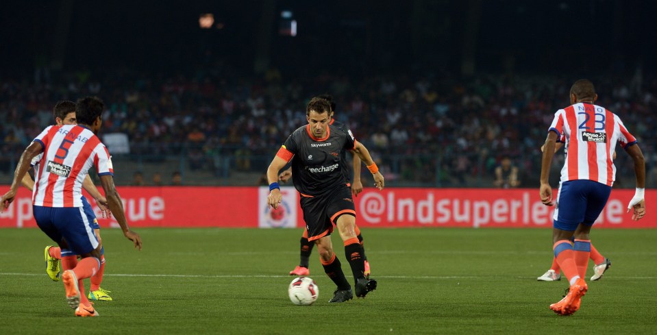  Alessandro Del Piero played for Delhi in 2014