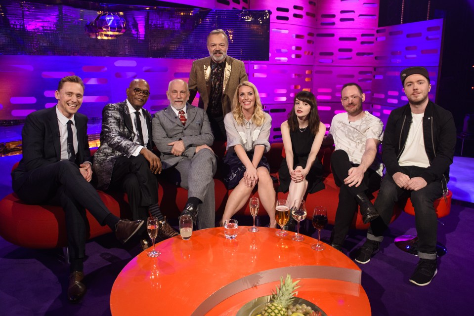  Popular chat show host Graham Norton is thought to be the second-highest earner at £1.3m