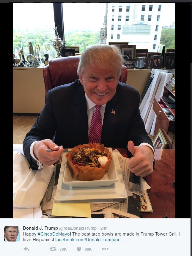  Donald proves he does love a Mexican after all