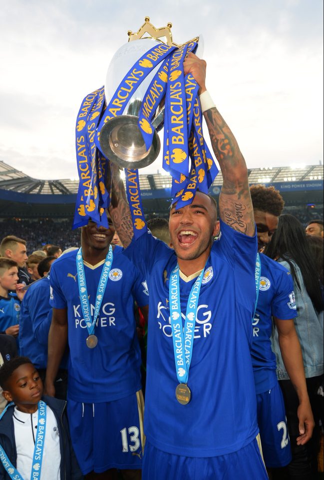  Danny Simpson played a key role in last season's title win