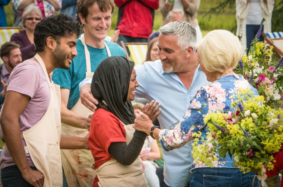  Nadiya won the last series of the popular baking show