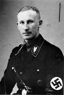  SS General Reinhard Heydrich - the 'Butcher of Prague' - was in charge of exterminating Europe's Jews