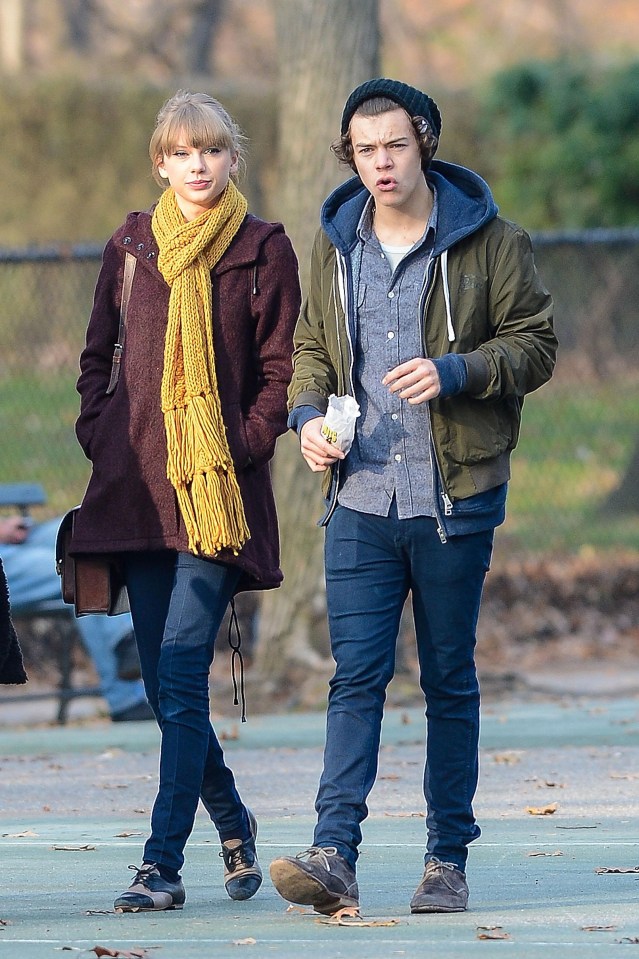 Taylor famously dated Harry Styles