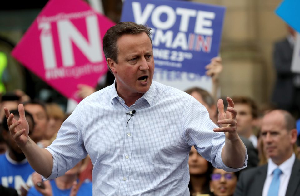 The Prime Minister Gives His Final EU Referendum Campaign Speech