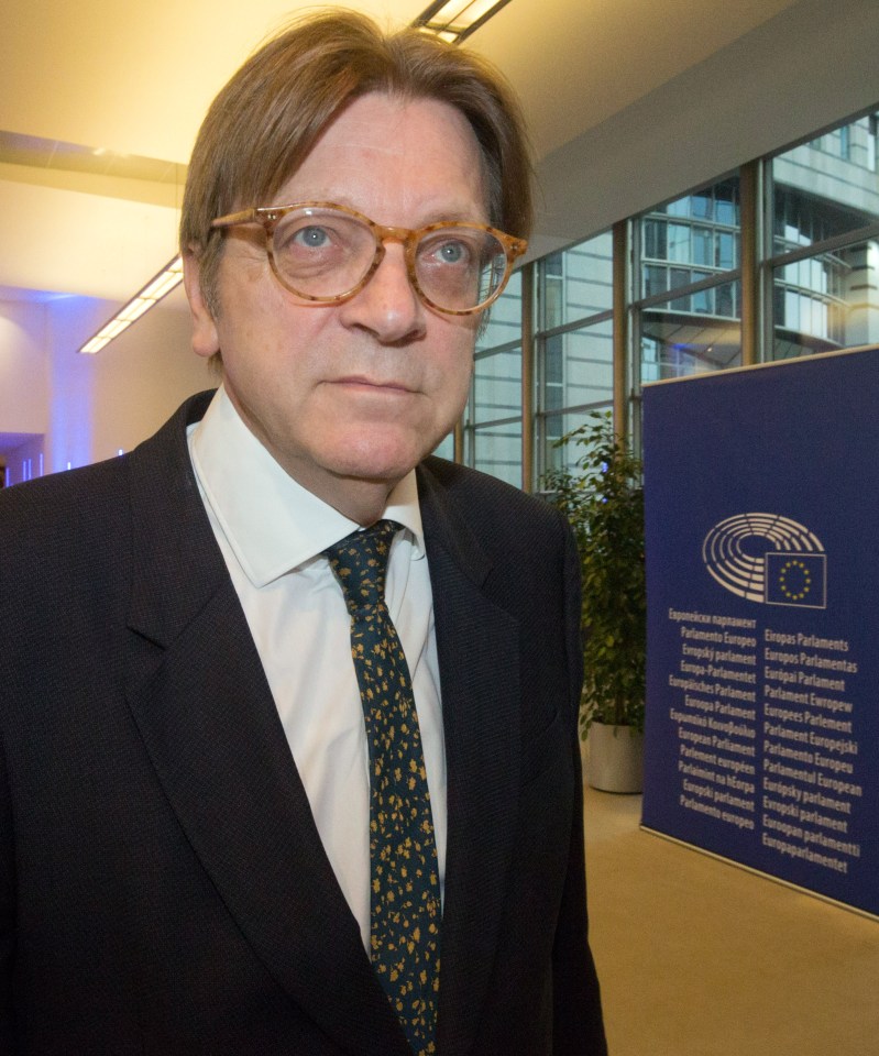  Nigel Farage says the appointment of Guy Verhofstadt (pictured) will mean a much shorter Brexit negotiation