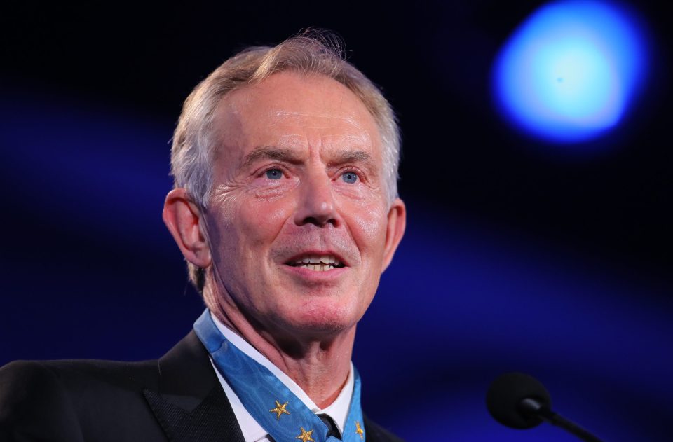  Tony Blair, not as popular with the left wing