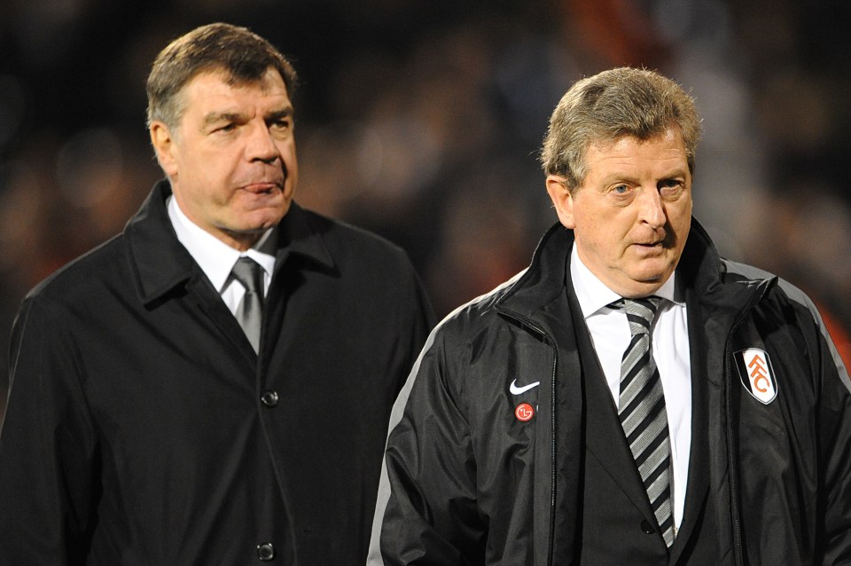  Sam Allardyce was filmed on camera calling Roy Hodgson 'Woy'