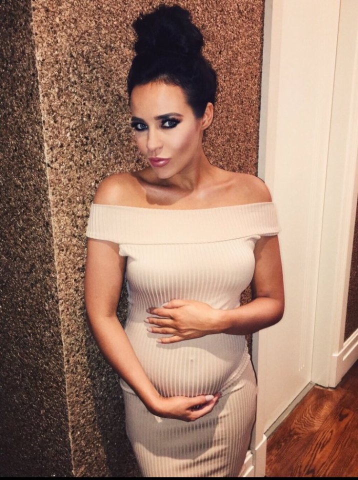  Steph, 23, is due to give birth late this year