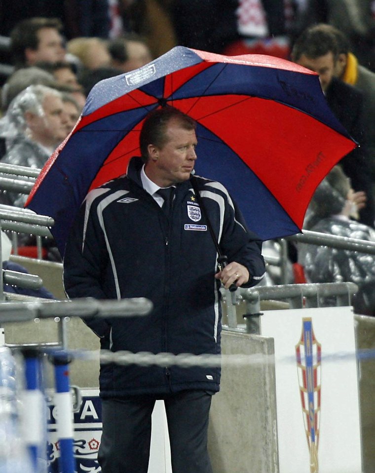  McClaren will be best remembered by England fans for their Euro failure