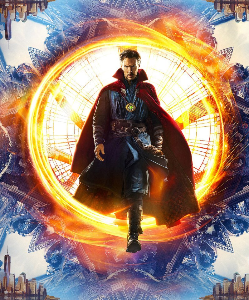  Benedict Cumberbatch stars as Stephen Strange in the movie