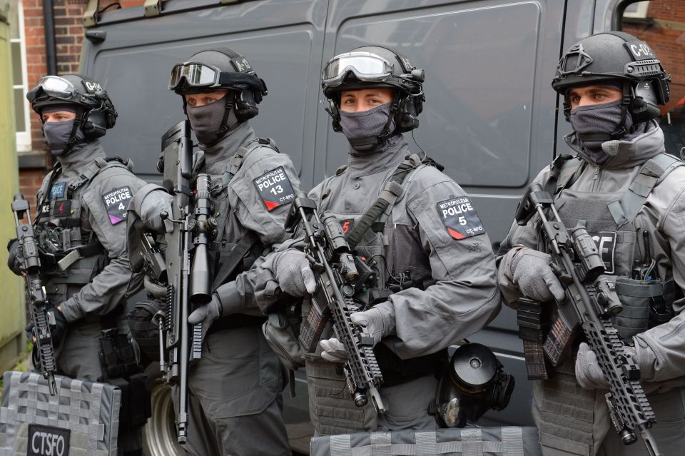  The Met's elite armed unit which is on anti-terror duty 24/7