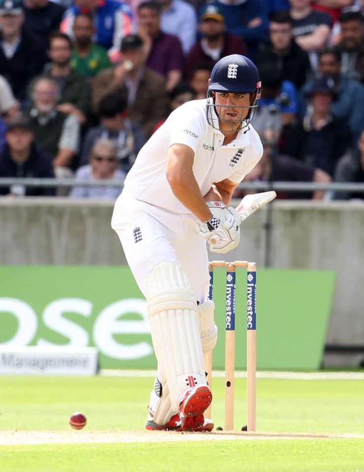  England captain Alastair Cook will return with the squad