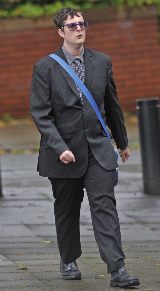  James Hush arrives at Preston Crown Court where he pleaded guilty to numerous charges including possession of octopus porn, child pornography and voyeurism