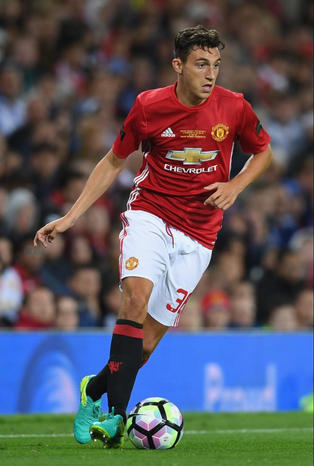  Matteo Darmian is set to leave Man Utd for Inter in January