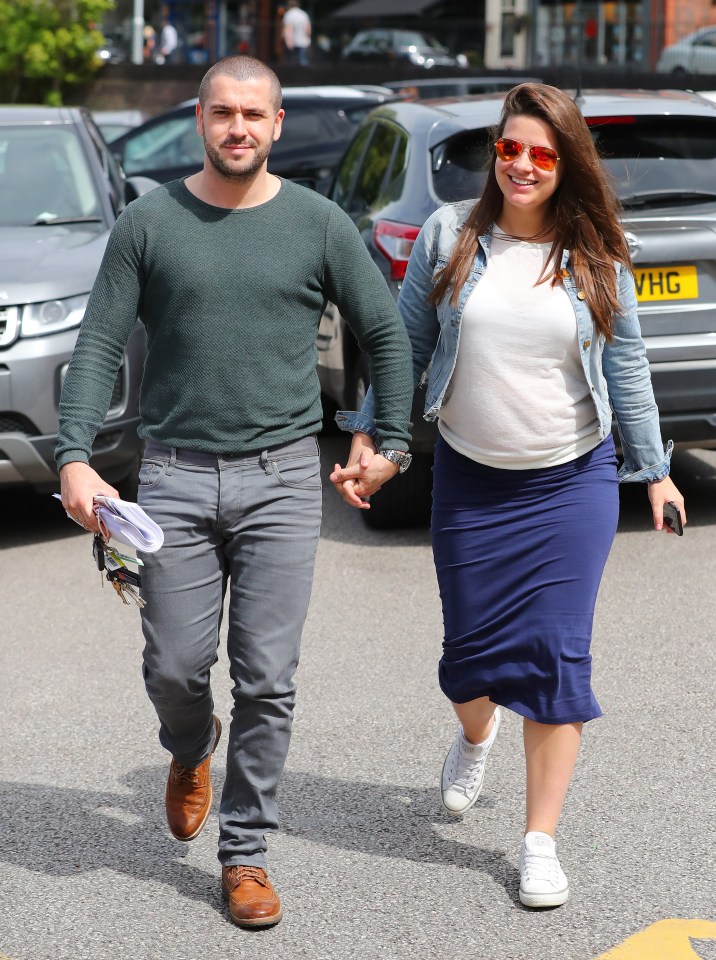  Shayne is set to become a first-time dad with girlfriend and former Hollyoaks actress Sophie Austin