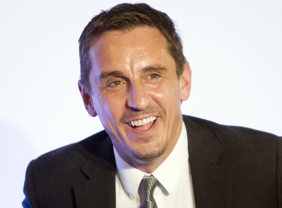  Ex-Man Utd star Neville was amazed by the claims of Halsey over ref reports