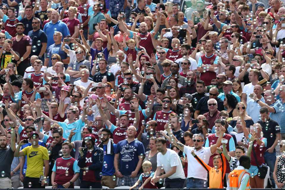  The move to the London Stadium has created friction between those wanted to stand and those who wish to sit