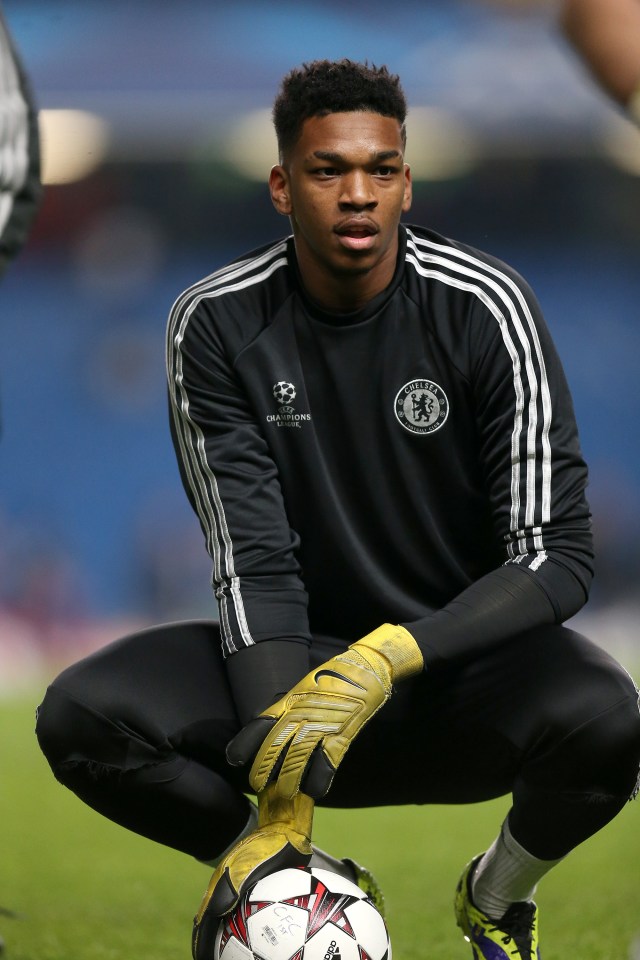  Jamal Blackman is unlikely to be given a go at Chelsea